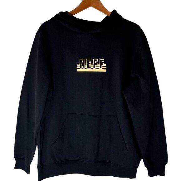 NEFF Disney Mickey Mouse Black 1928 Good Vibes  Mens Hoodie NWT Sz M - Picture 2 of 4